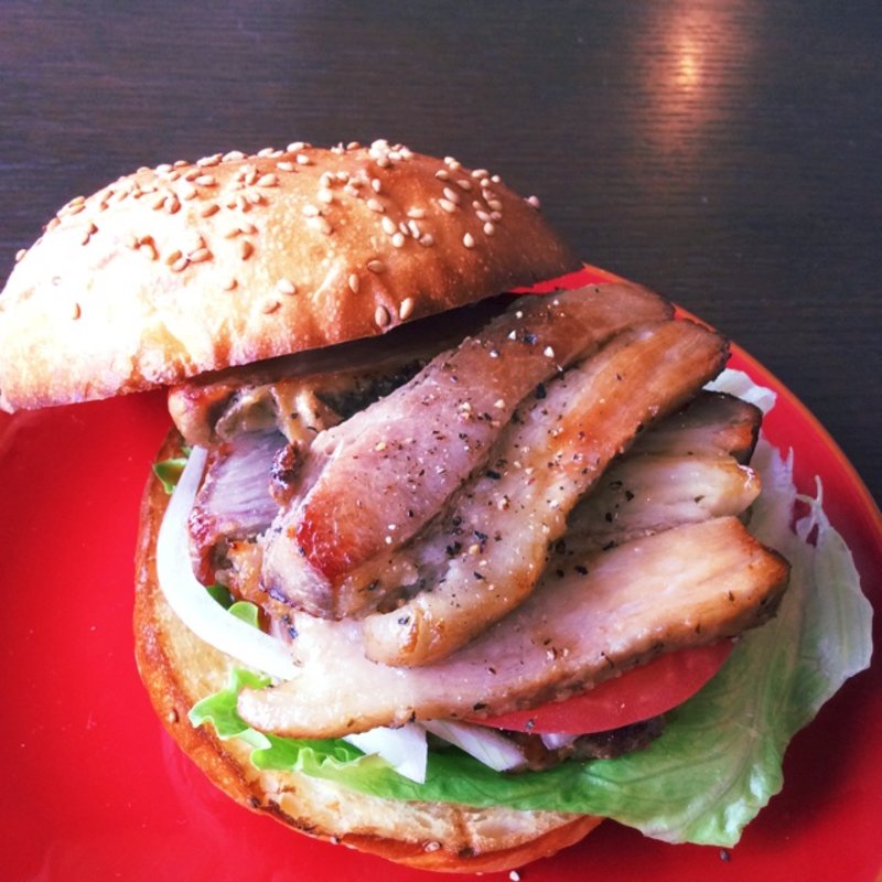 自家製ベーコンバーガー(Zooton's shuri)