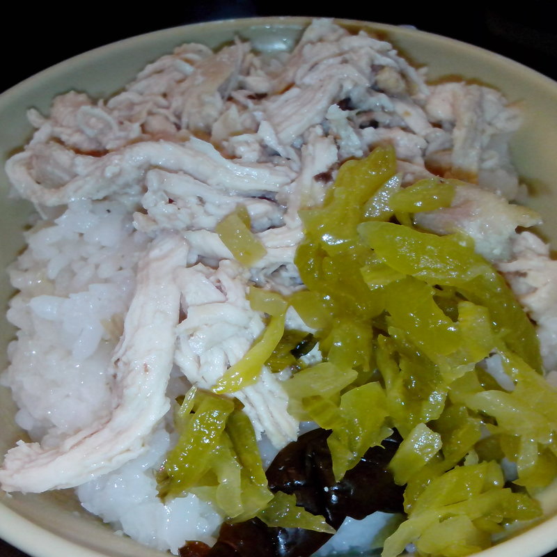 雞肉絲飯(粥博士)