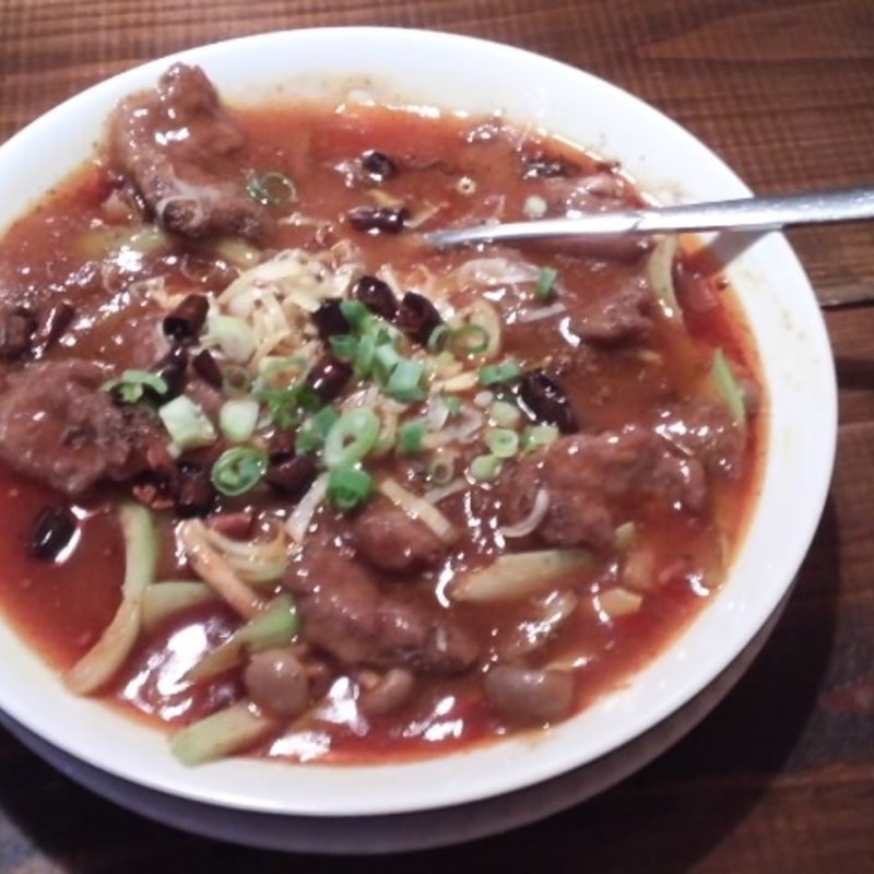 牛肉の四川風煮込み(福味 論田本店)