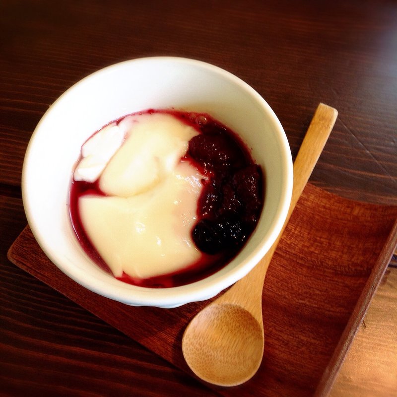 杏仁豆腐(Cafe ちゅふぁーら)