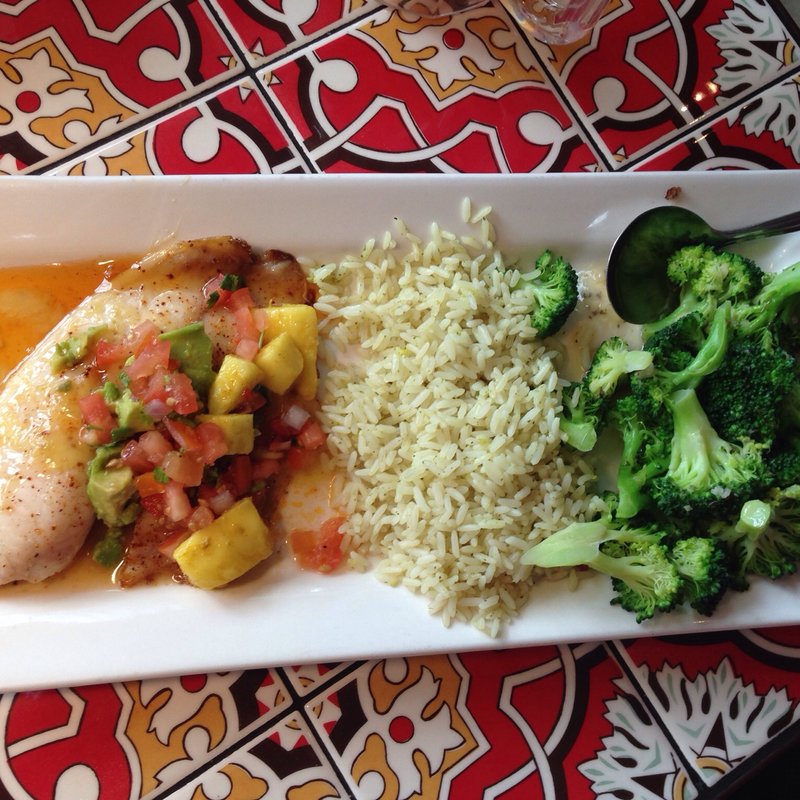 MANGO-CHILE TILAPIA(Chili's Grill )