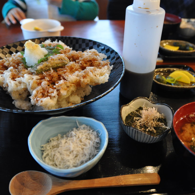 しらすかき揚げ丼(池田丸 稲村ガ崎店)