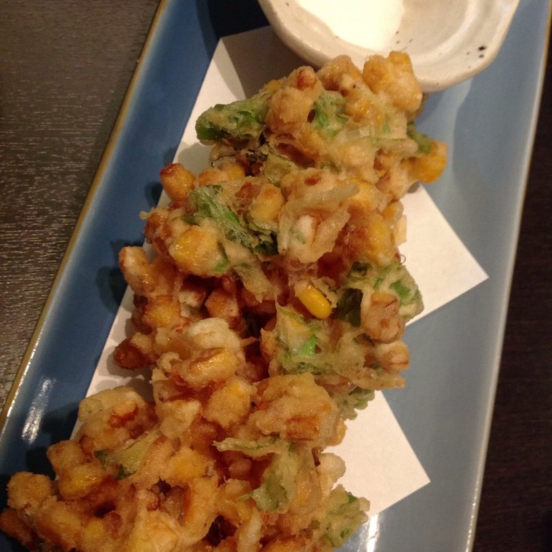 とうもろこしの天麩羅(ことすし )