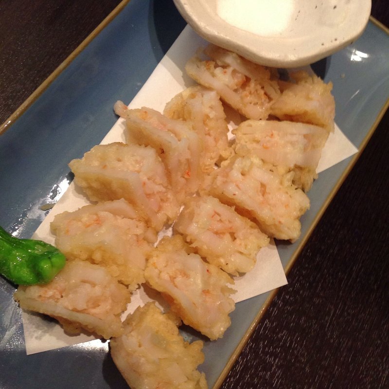 蓮根のハサミ揚げ(ことすし )