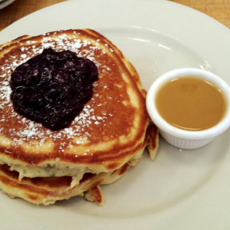 Blueberry pancakes(CLINTON ST.BAKING COMPANY)