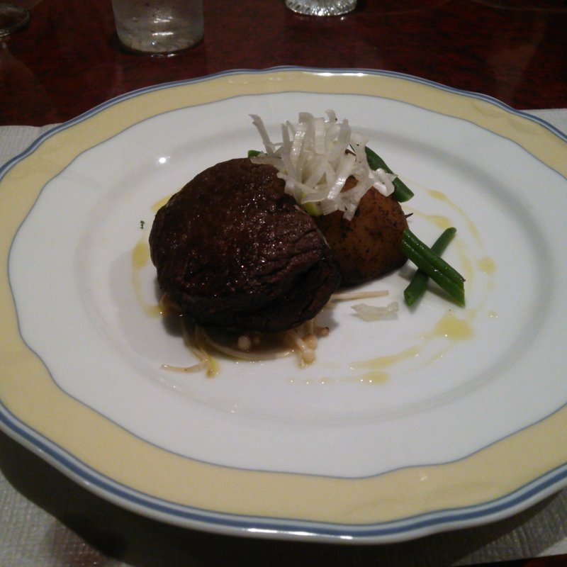 牛フィレステーキ(レストランウチエ)