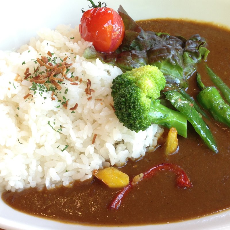 季節の野菜のカレー(Mark Ole Cafe（マークオーレカフェ）)