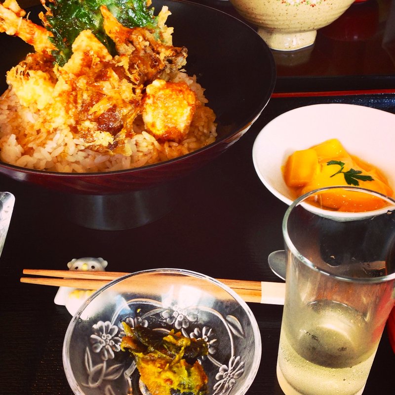 天丼ランチセット(福よし )