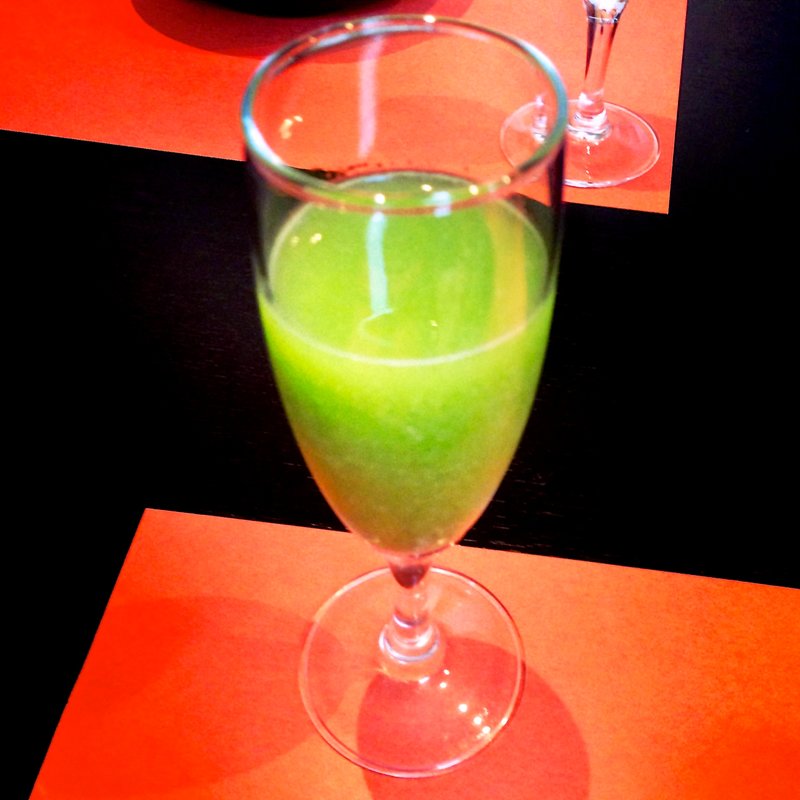 オクラの冷製スープ(彩八（いろは）)