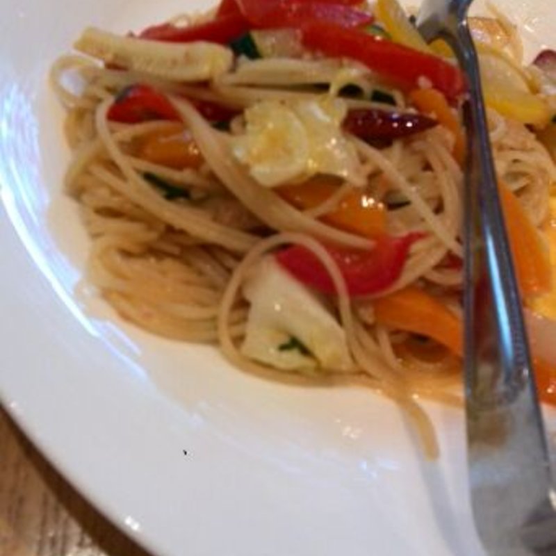 三浦半島朝摘み野菜たっぷりのスパゲッティ ペペロンチーノ(Sakura)