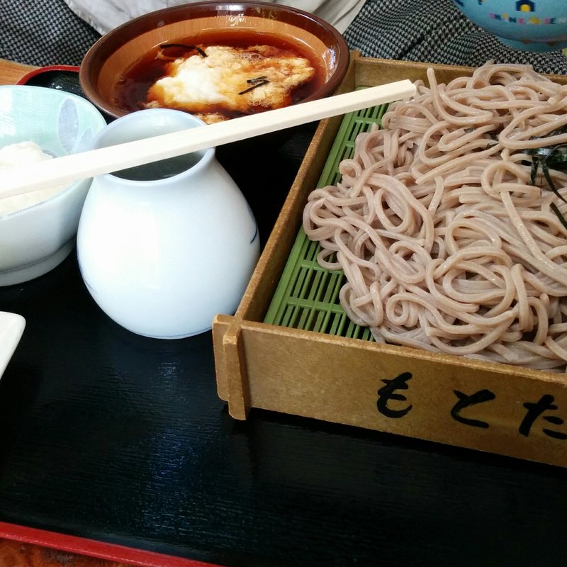 とろろそば(元瀧(もとだき))