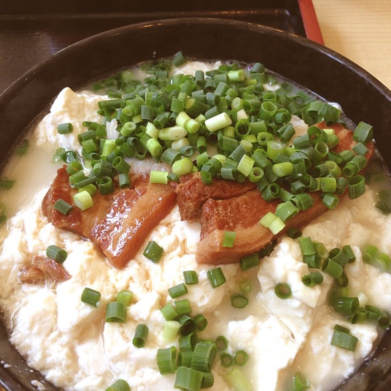 ゆし豆腐そば　　(ハイサイそば)