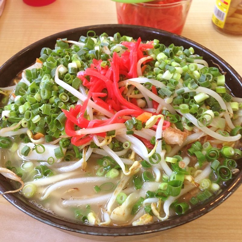 野菜そば　　(ハイサイそば)