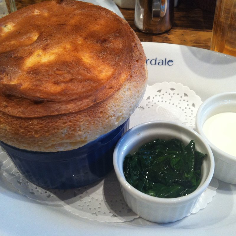 サーモンほうれん草スフレ(ローダーデール)