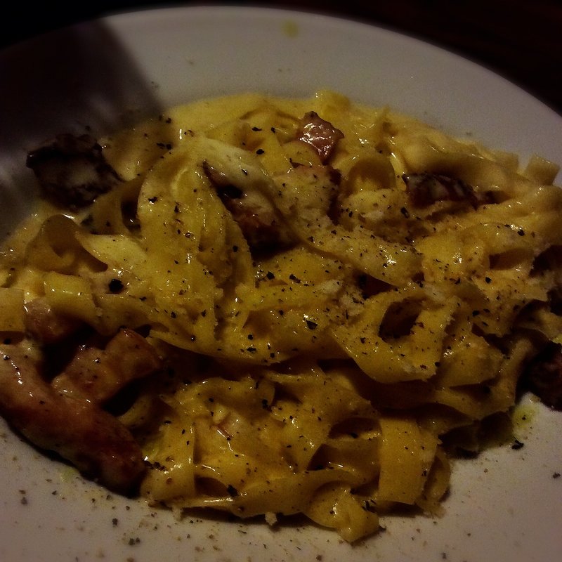 カルボナーラ(ワイン食堂　トランク　イタリアゴハン 久茂地店 （【旧店名】トランク カフェダイニング）)