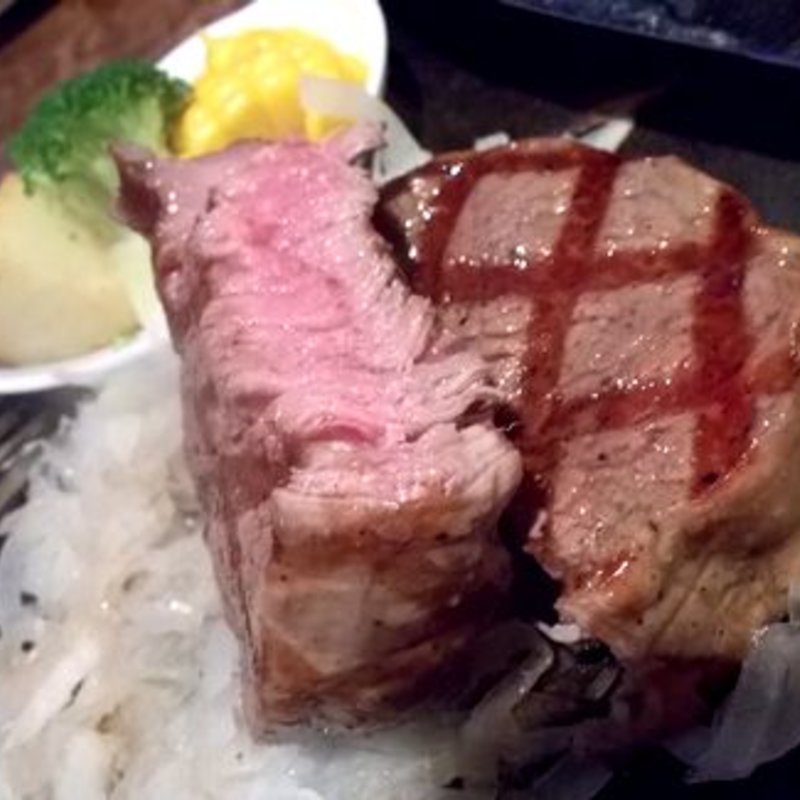 ステーキ(本格炭火焼きステーキハウス ホープ)