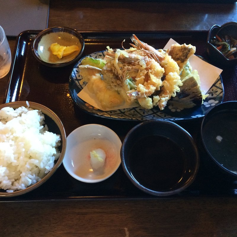 島野菜てんぷら(かにふ )