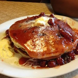 Black forest pancakes(Brownstone Diner )