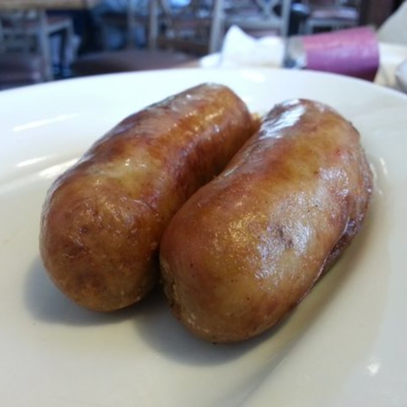 pork sausages(Brownstone Diner )