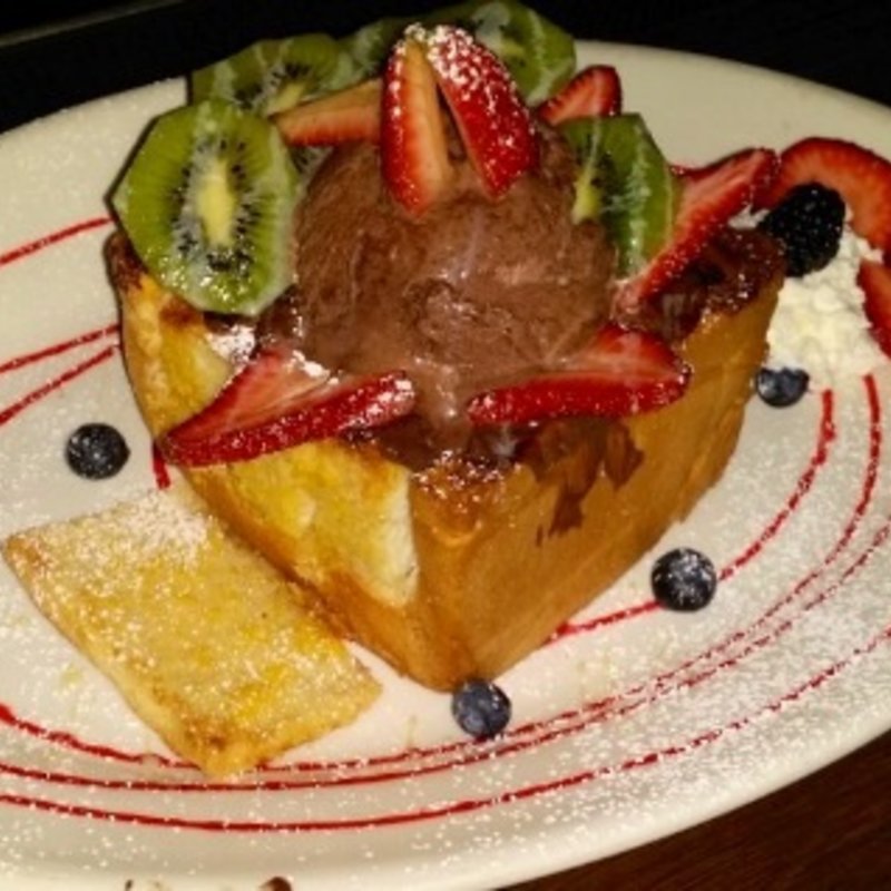 Chocolate brick toast(Tantalice Thai & American Diner)