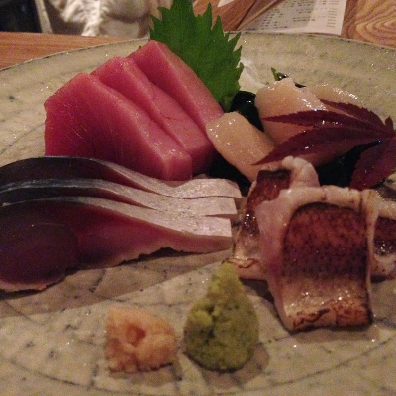 刺身盛り合わせ(炭火道場別邸)