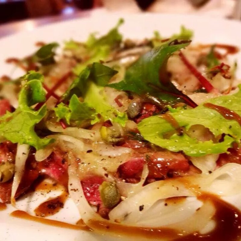 牛モモのカルパッチョ(torimo)