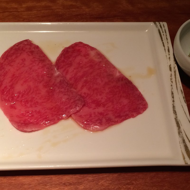 焼きしゃぶ(焼肉いのうえ)