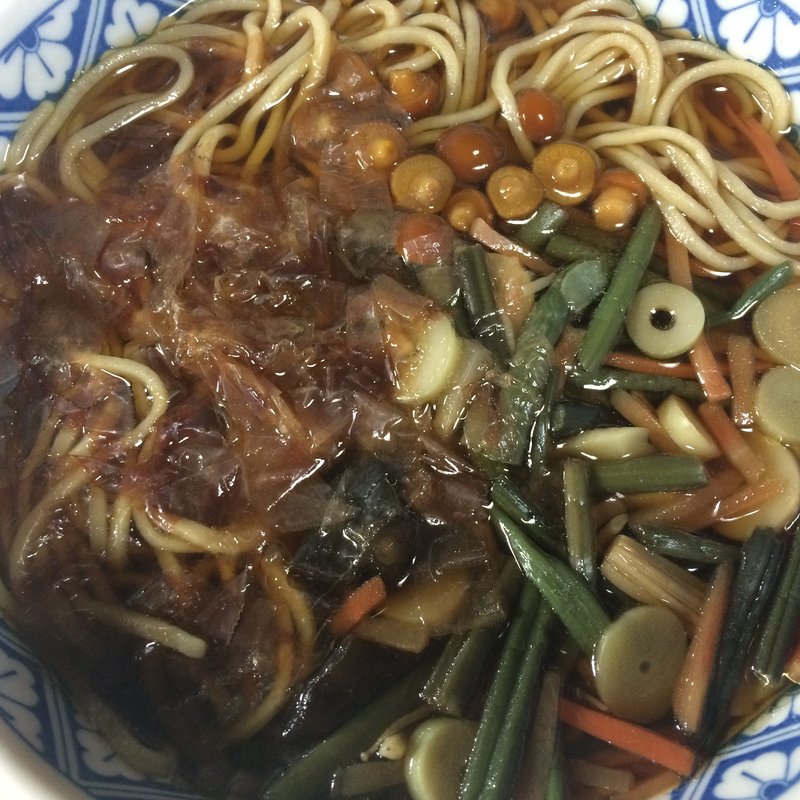 山菜そば(そば処 松涛庵)