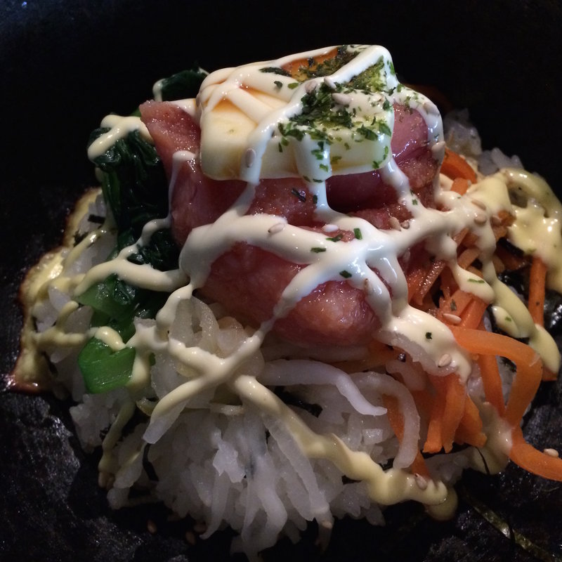 石焼明太バタービビンパ(和牛焼肉 土古里 新宿NOWAビル店)