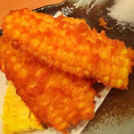 OBANZAI(the tempura of corn)