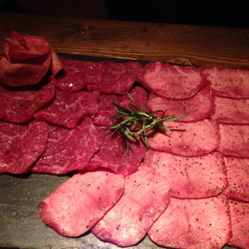 タン盛り合わせ(表参道焼肉KINTAN)