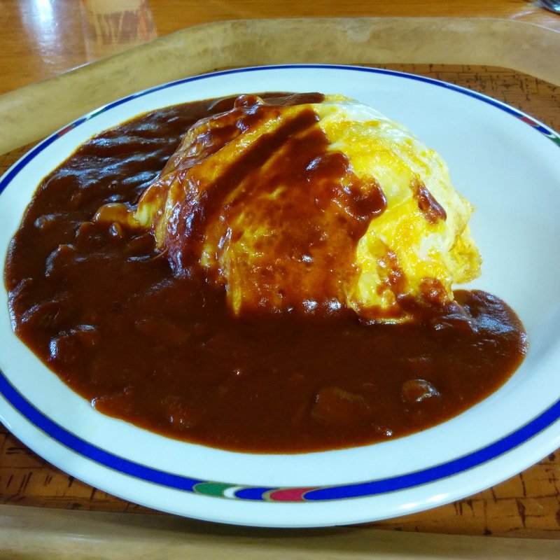 オムハヤシライス(オージーヒルグリルレストラン)