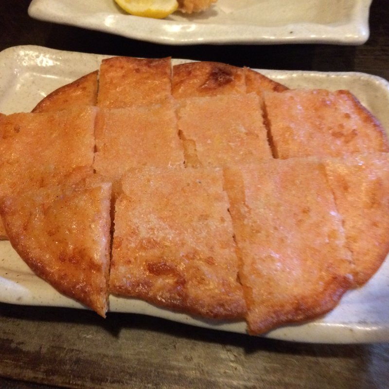 明太チーズチヂミ(鉄板居酒屋　ばんざい )