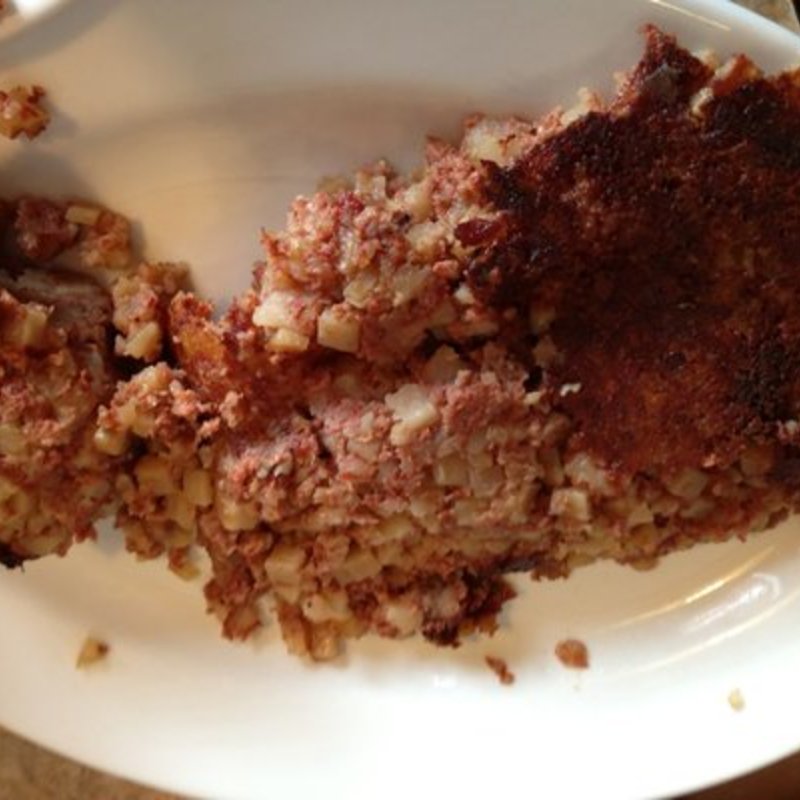 Corn beef hash(Brownstone Diner )