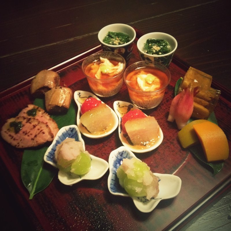 季節の盛り合わせ(土家)