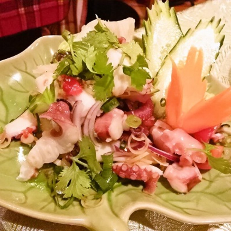 たこのサラダ(レモングラスハウス)