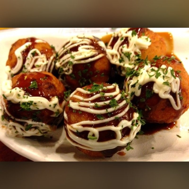 Takoyaki octopus balls(Tea station)