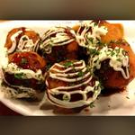 Takoyaki octopus balls