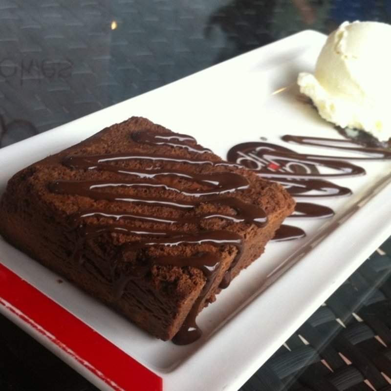 Brownie with Ice Cream(Dip N Dip)