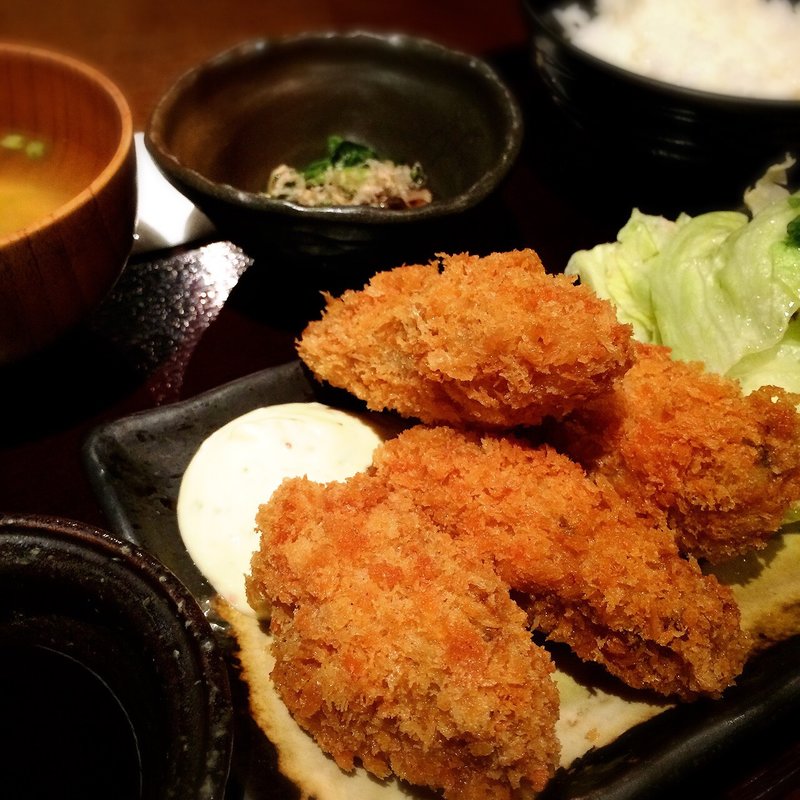 牡蠣フライ定食(椀々代々木上原店)