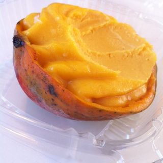 Mango sorbet (Treat Tea & Ice)