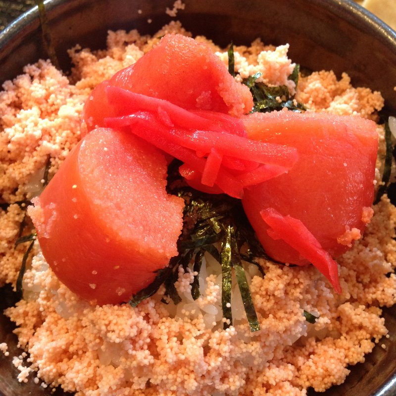 ゆたらたらこ丼(はしもと珈琲館 )