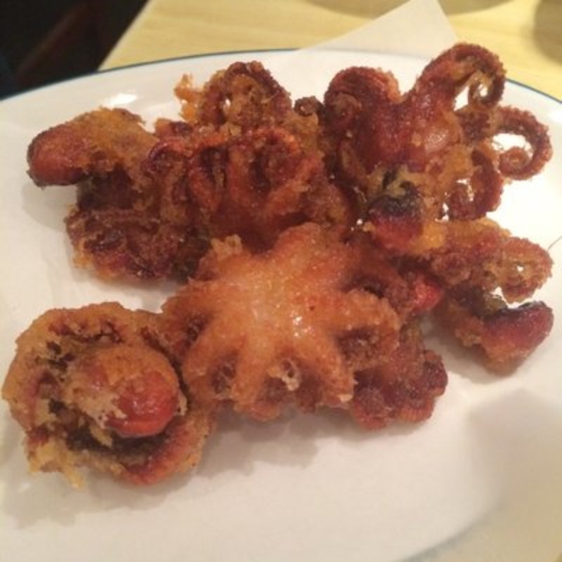 Baby fried tako(yanagi sushi)