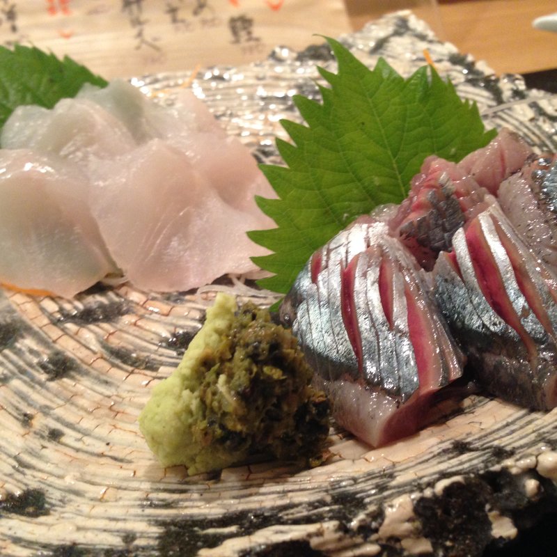 秋刀魚お造り(東日流旬彩しみず)