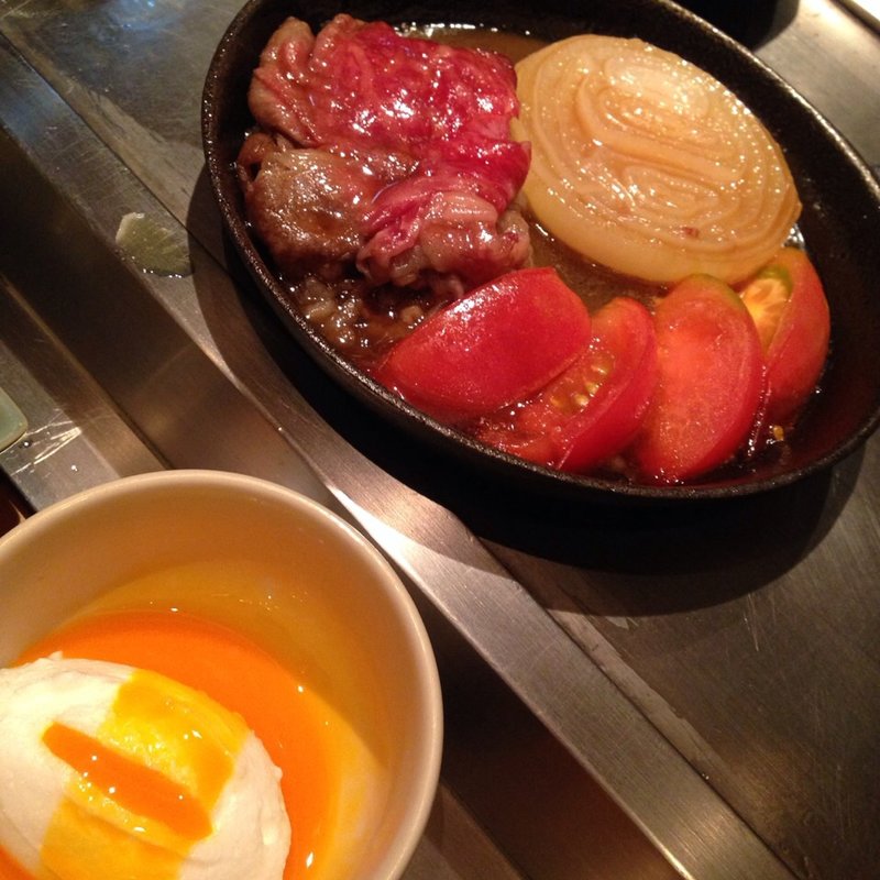 バンビーナトマトすき焼き(バンビーナ 麻布十番本店)