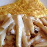 Omelet with disco fries