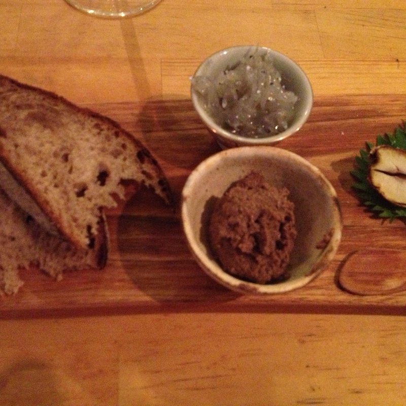 おひとり様プレート（栗、リエット、しらす）(オーツキ食堂)