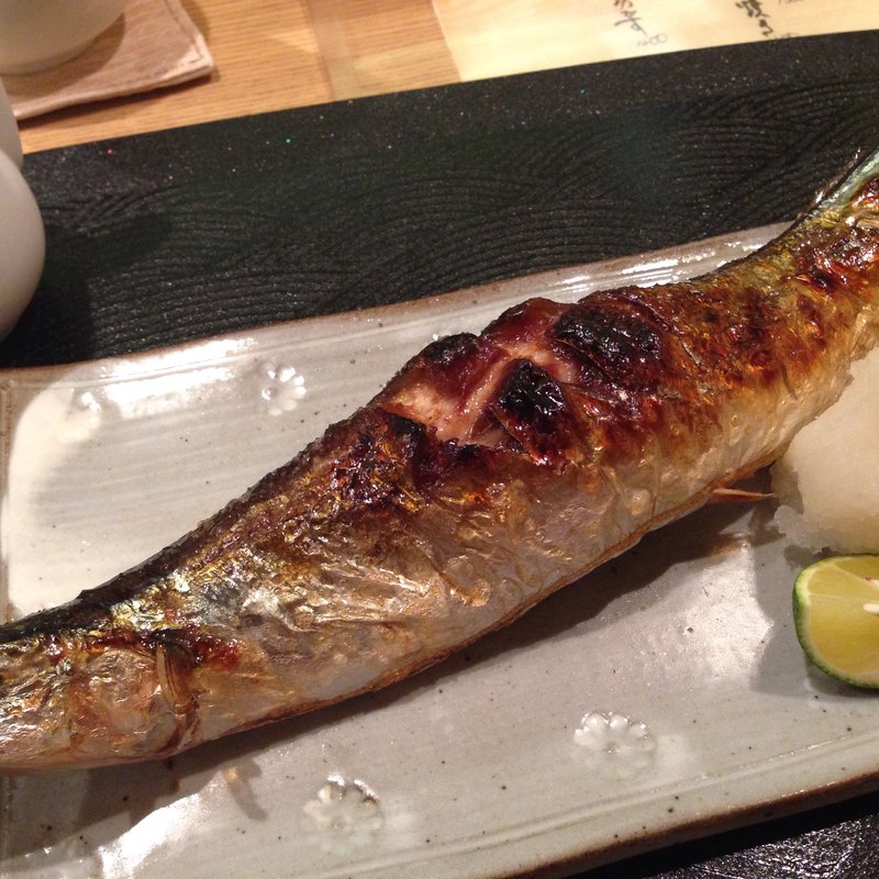 秋刀魚汐焼き(東日流旬彩しみず)