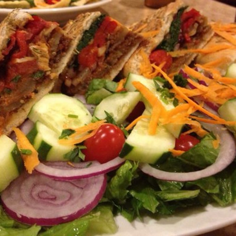 Vegetable panini(Brownstone Diner )