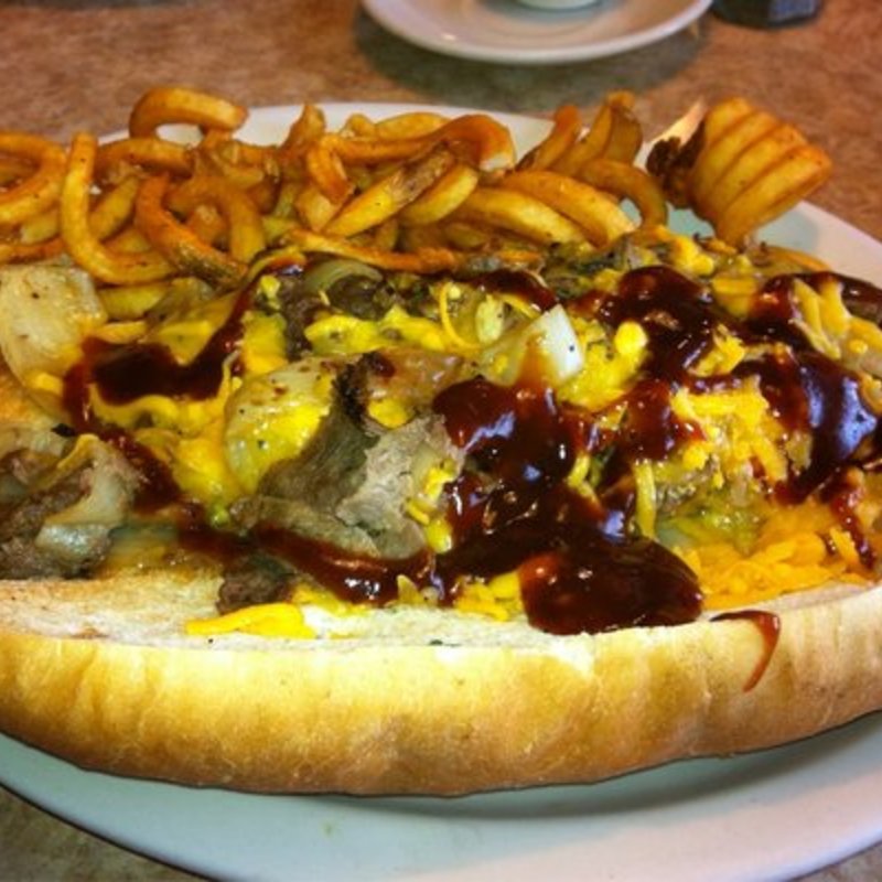 Delicious Steak Sandwich(Brownstone Diner )